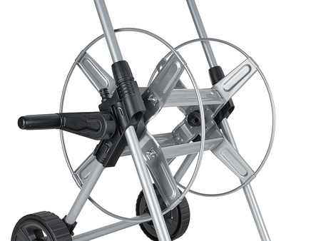 Wózek metalowy na wąż ogrodowy 1/2"=60m SKY-LINE