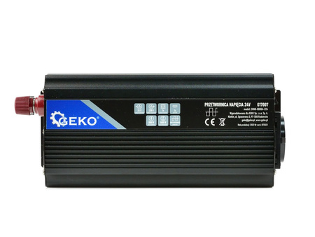Samochodowa przetwornica napięcia 24V/230V 800W/1600W