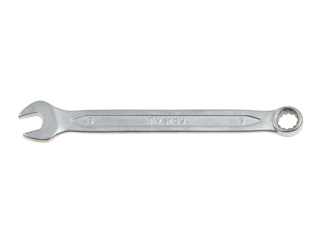Klucz płasko-oczkowy satynowany CRV - CS DIN3113A
