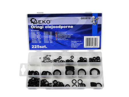 Oringi olejoodporne 225szt.(6/24)