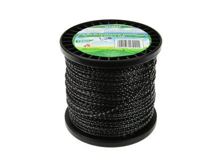 Żyłka do kosy podkaszarki karbowana kwadrat 2,4mm x 1LB