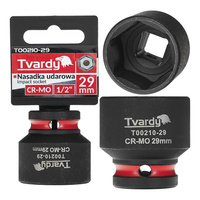 WYTRZYMAŁA NASADKA UDAROWA KRÓTKA 1/2" 29mm CR-MO TVARDY
