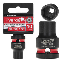 WYTRZYMAŁA NASADKA UDAROWA KRÓTKA 1/2" 10mm CR-MO TVARDY