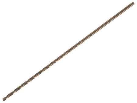 Wiertło złote do metalu długie 4.0 x 220mm HSS DIN1869