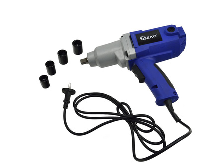Klucz udarowy elektryczny 1/2" + nasadki