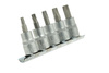 5el. zestaw kluczy trzpieniowych torx T25-50 3/8" CRV