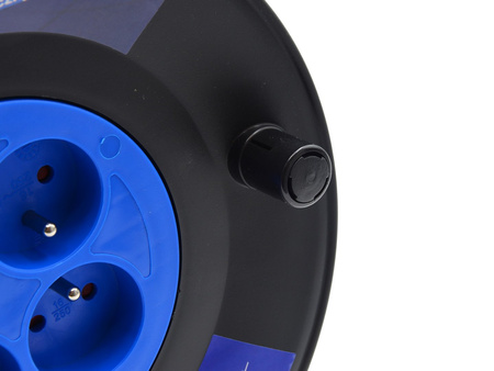 Przedłużacz elektryczny bębnowy 3x1.0mm2 25m