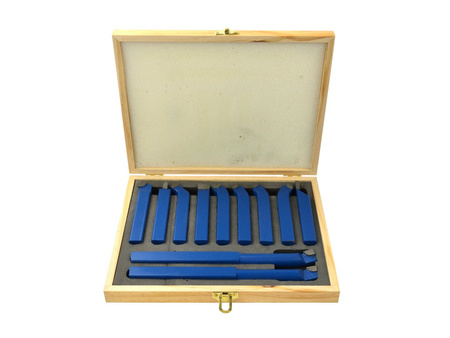 Komplet noży tokarskich 11szt. 16x16mm