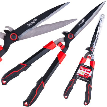 Nożyce teleskopowe do żywopłotu z ostrzem falistym 735-865mm PTFE