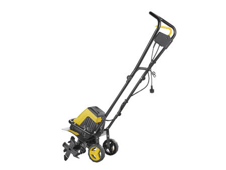 Glebogryzarka Elektryczna Kultywator Ogrodowy 1400W 45CM Dzik Do Ziemi 2w1