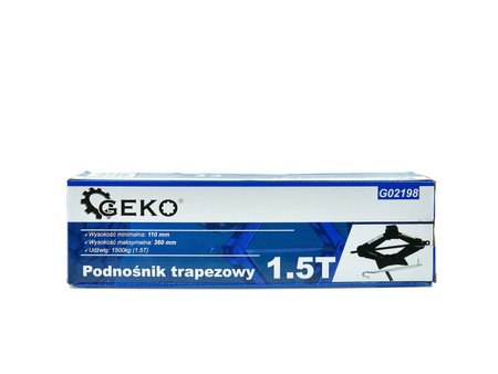 Podnośnik trapezowy 1,5T  110-360mm wzmacniany (8)