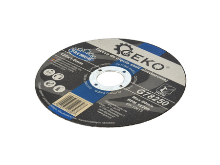 Tarcza do cięcia stali nierdzewnej 125 x 22,23 x 1,0 mm GEKO PREMIUM