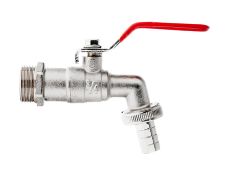 Zestaw – kran 3/4" z wyjściem na GZ 1" + wtyk na wąż 3/4" – mauser