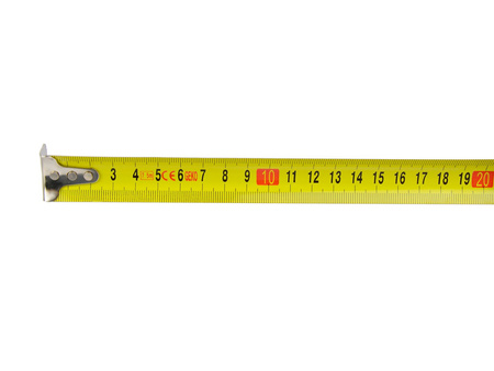 Miara gumowana zwijana stalowa z blokadą 10m x 25mm x 0,135mm GEKO