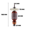 Wirnik do elektrycznej glebogryzarki-kultywatora 45cm (1)