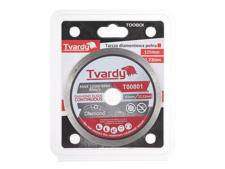 Tarcza diamentowa Pełna 125x7.5x22.23mm (100)