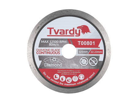 Tarcza diamentowa Pełna 125x7.5x22.23mm (100)