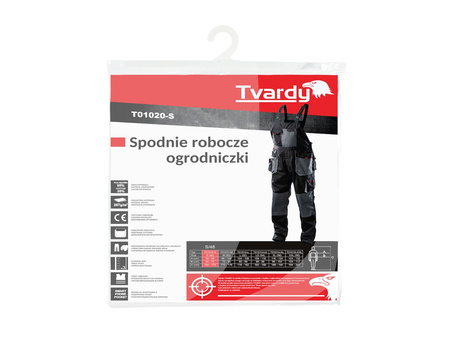 Spodnie robocze ogrodniczki TVARDY rozmiar S (10)