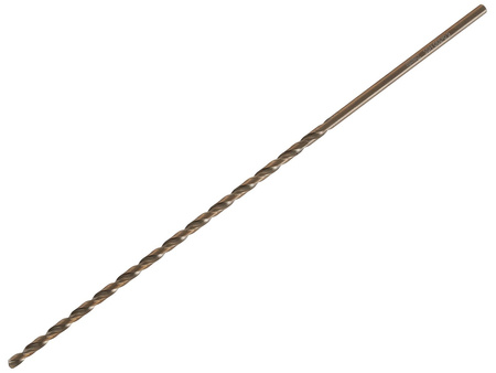 Wiertło złote do metalu długie 6.0 x 330mm HSS DIN1869