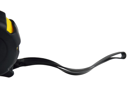 Miara gumowana zwijana stalowa z blokadą 7,5m x 25mm x 0,135mm GEKO