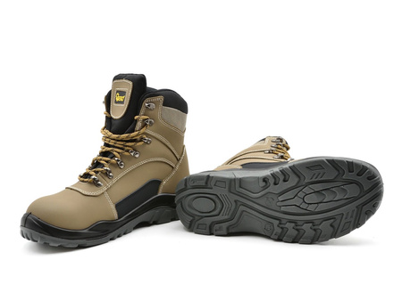 Buty ochronne model nr 7 nubuk wysokie S3 SRC