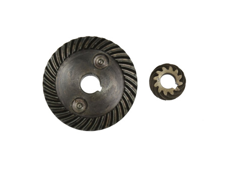 Przekładnia zębata szlifierki 125 mm karaś 8 mm, duże 10/48,5 mm Z=12/37