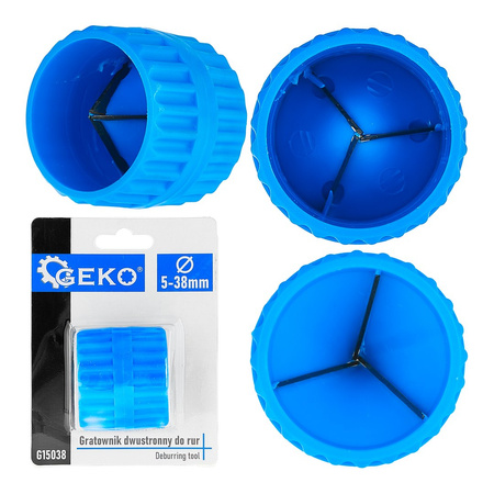 Gratownik dwustronny do rur 5-38mm 