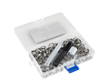 Zestaw oczek do plandeki z zakuwakiem i dziurkaczem