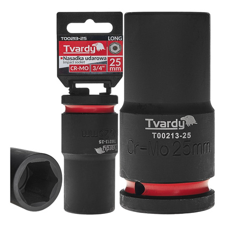 WYTRZYMAŁA NASADKA UDAROWA KRÓTKA 3/4" 32mm CR-MO TVARDY