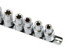 Komplet 10el nasadek torx 1/2"E 10-24 GEKO PROFI