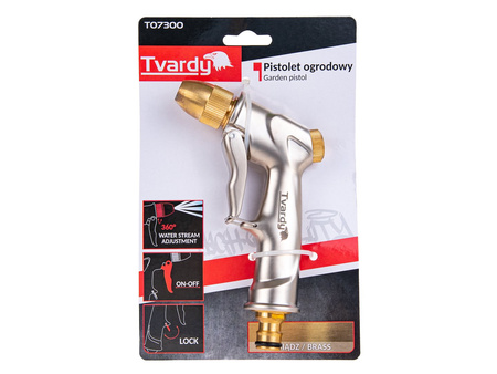 Pistolet ogrodowy regulowany BRASS-LINE (36)