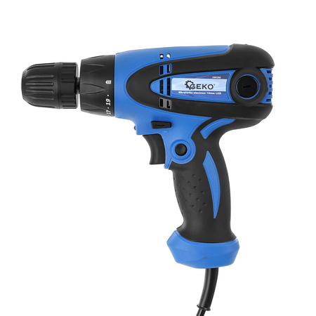 Wkrętarka sieciowa 230V 10mm LED/ GEKO
