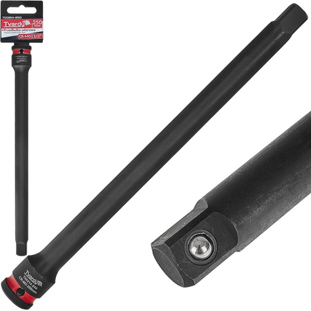 PRZEDŁUŻKA UDAROWA 1/2” 250mm UCHWYT DO NASADEK CR-MO TVARDY