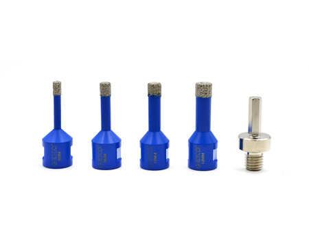 Zestaw otwornic diamentowych 5el. 6-12mm