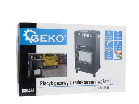 Piecyk gazowy w zestawie z reduktorem i wężem 4,2kW – typ 2 (1)