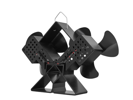 Wentylator kominkowy podwójny termoelektryczny