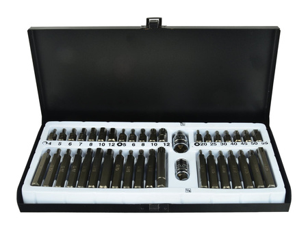 Komplet kluczy torx CRV 40el. metal box