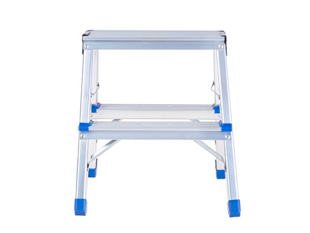 Drabina aluminiowa 2-stopniowa dwustronna 150kg