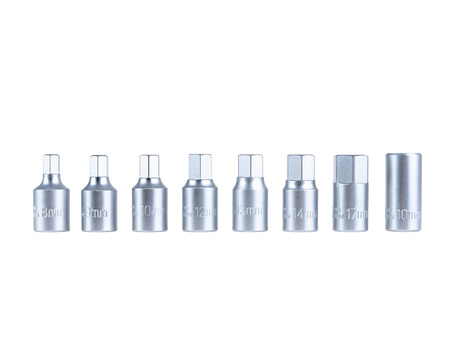 Zestaw kluczy do korków oleju 23 szt.