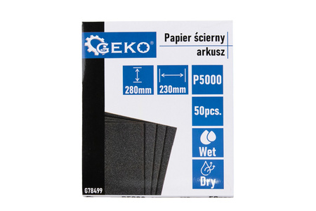 Papier ścierny wodny – arkusz 230x280mm P5000 (50/1000)
