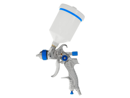 Prof. pistolet lakier. HVLP + 4 dysze (1.4-1.7-2.0-2.5)