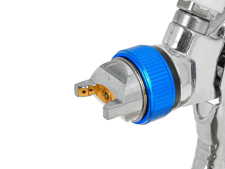 Prof. pistolet lakier. HVLP + 4 dysze (1.4-1.7-2.0-2.5)