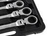 Komplet 12el. kluczy łamanych z grzechotką 8-32mm KELTIN