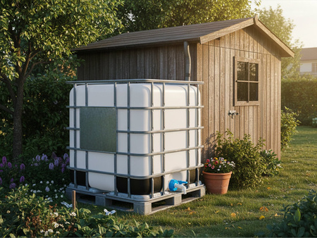 Zestaw – IBC nakrętka S60x6 + kran 1/2" – mauser