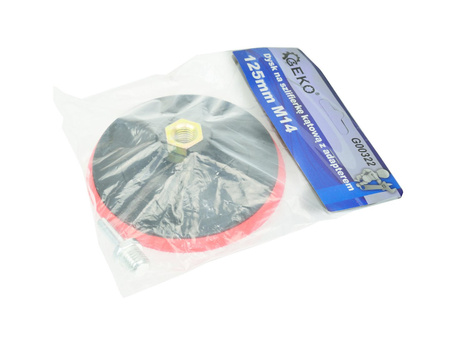 Dysk na szlifierkę kątową 125mm z adapterem Eurodysk