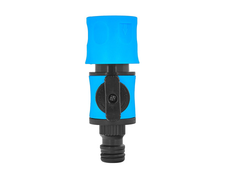 Zestaw – IBC nakrętka S60x6 + kran na wąż 32mm 45° – mauser