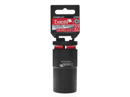 WYTRZYMAŁA NASADKA UDAROWA KRÓTKA 3/4" 28mm CR-MO TVARDY