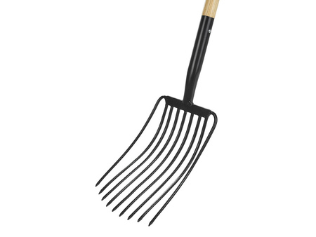 Widły – gable gospodarcze 9-zębne trzon drewniany 135cm (6)