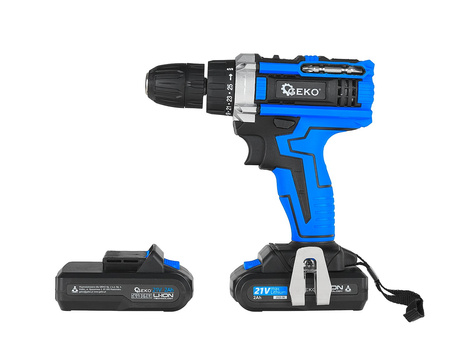 Wiertarko-wkrętarka 21V 2x akumulator 2ah (10)