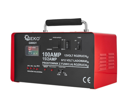 Prostownik z rozruchem 100A 6/12V